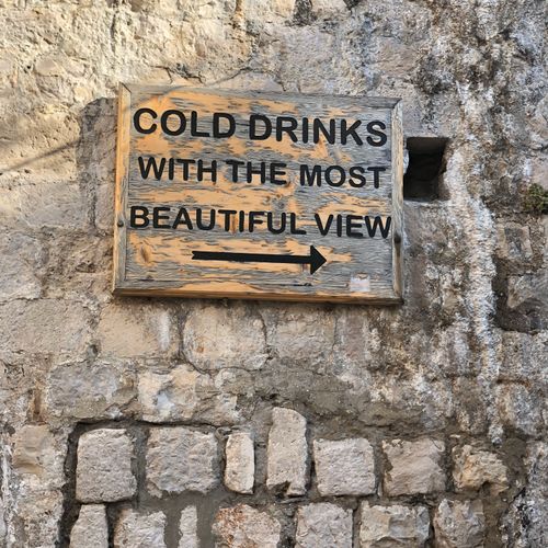 Cold Drinks with the most beautiful view