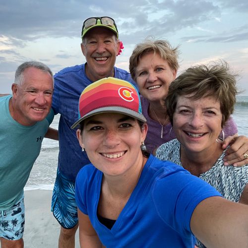 Group of people on the beach