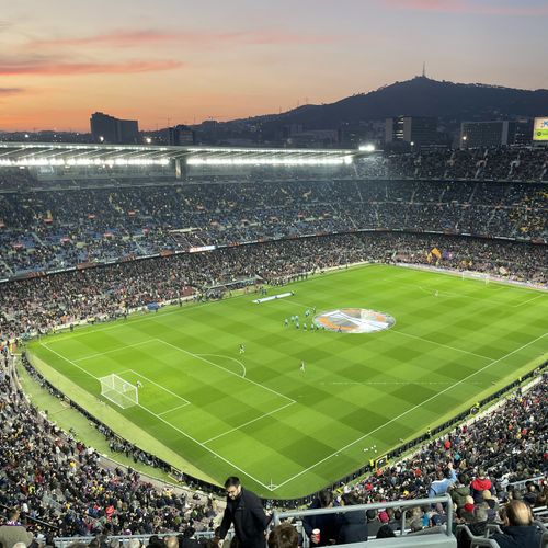 Camp Nou Soccer Field